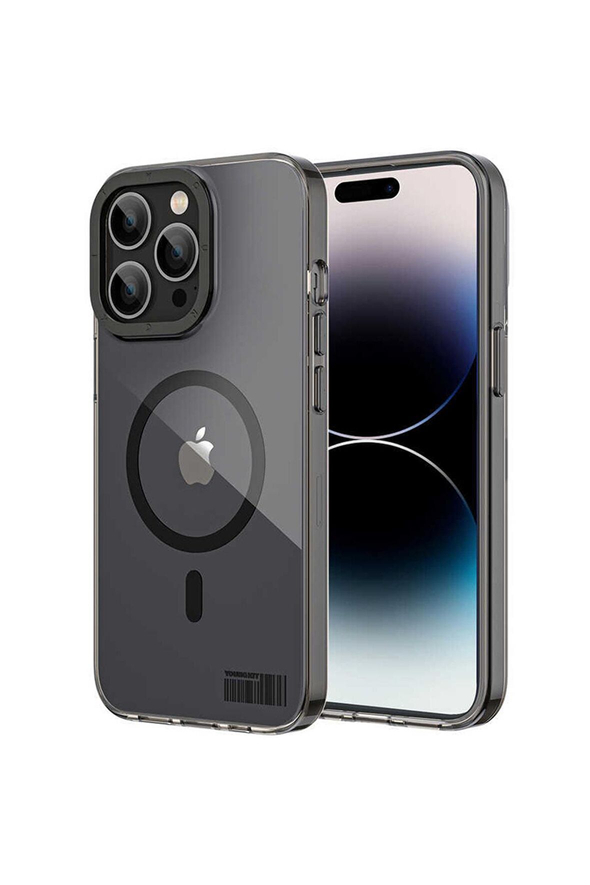 YoungKit iPhone 14 Pro Max Uyumlu Kılıf Magsafe Şarj Özellikli Youngkit Coloured Glaze Serisi Kapak