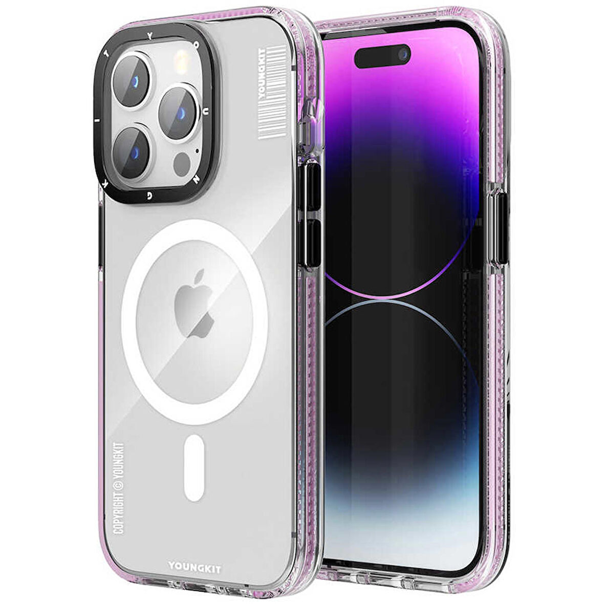 Apple iPhone 14 Pro Kılıf Magsafe Şarj Özellikli YoungKit Exquisite Serisi Kapak