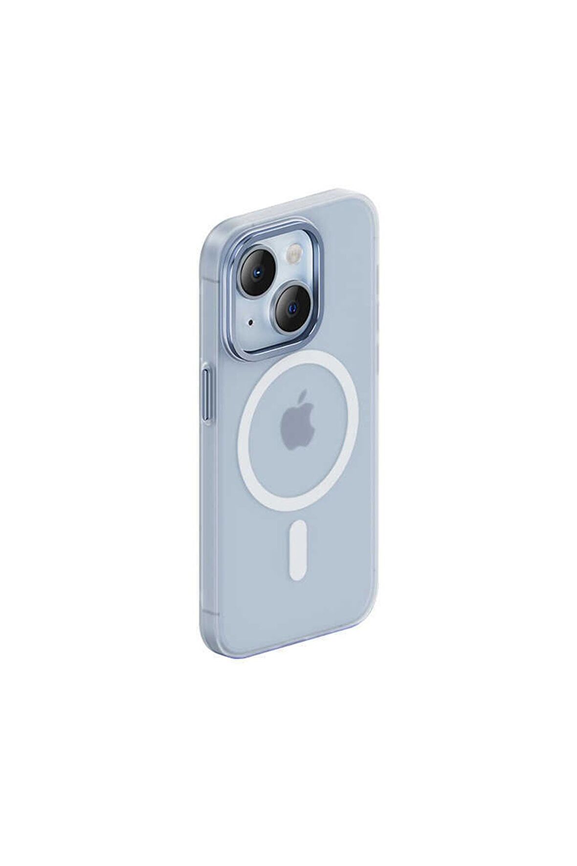 Benks Apple iPhone 14 Plus Uyumlu Kılıf Sararmayan Wireless Şarj Destekli Benks Yeni Seri Magnetik Haze Kapak