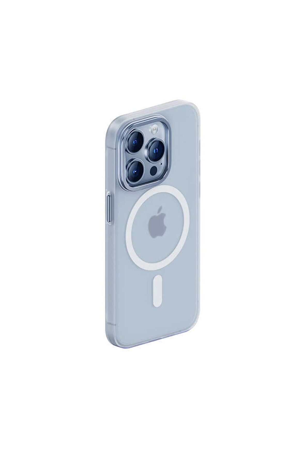 Benks Apple iPhone 14 Pro Uyumlu Max Uyumlu Kılıf Sararmayan Wireless Şarj Destekli Benks Yeni Seri Magnetik Haze Kapak