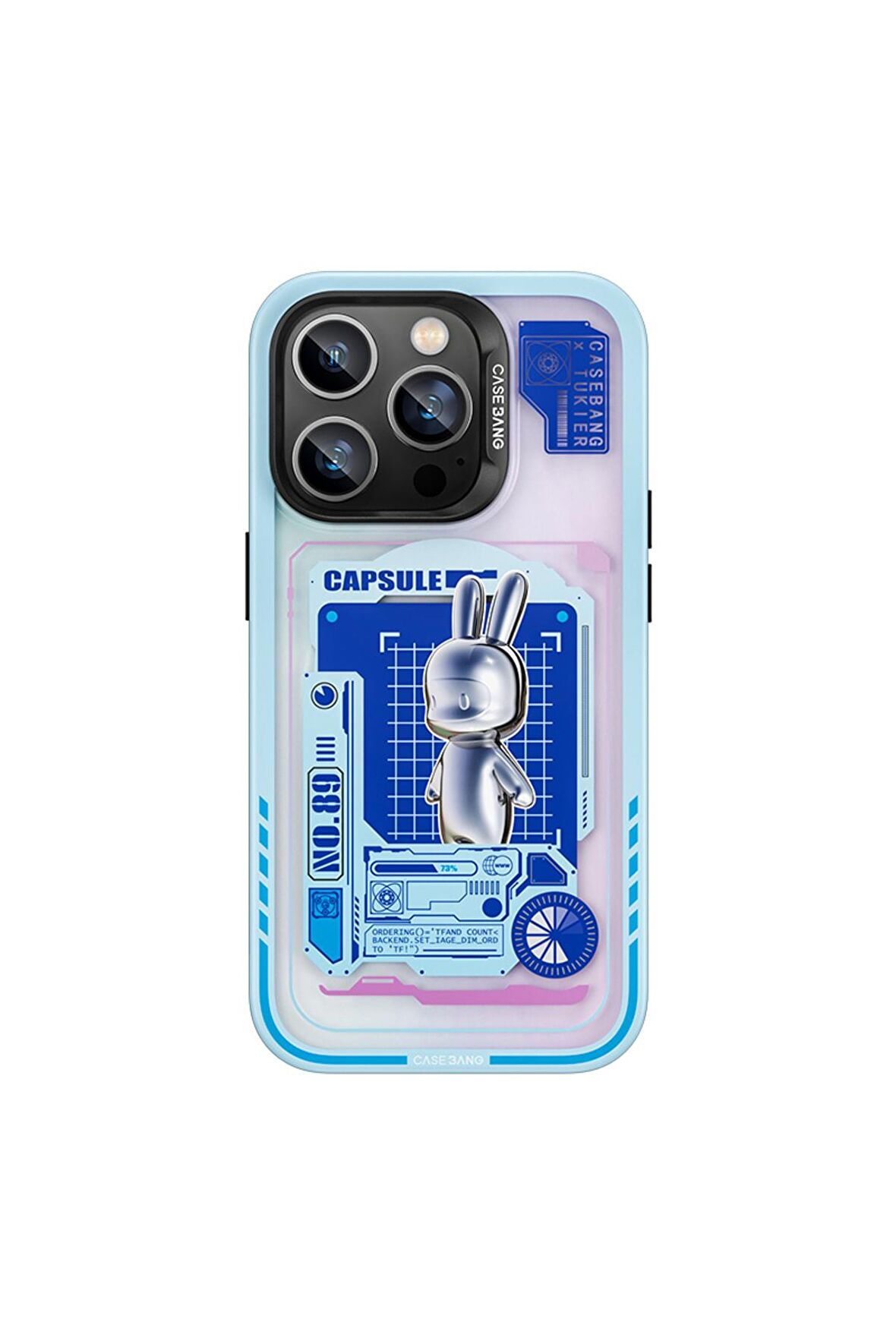 Apple iPhone 14 Pro Max Kılıf Magsafe Şarj Özellikli Benks Casebang Rabbit Kapak