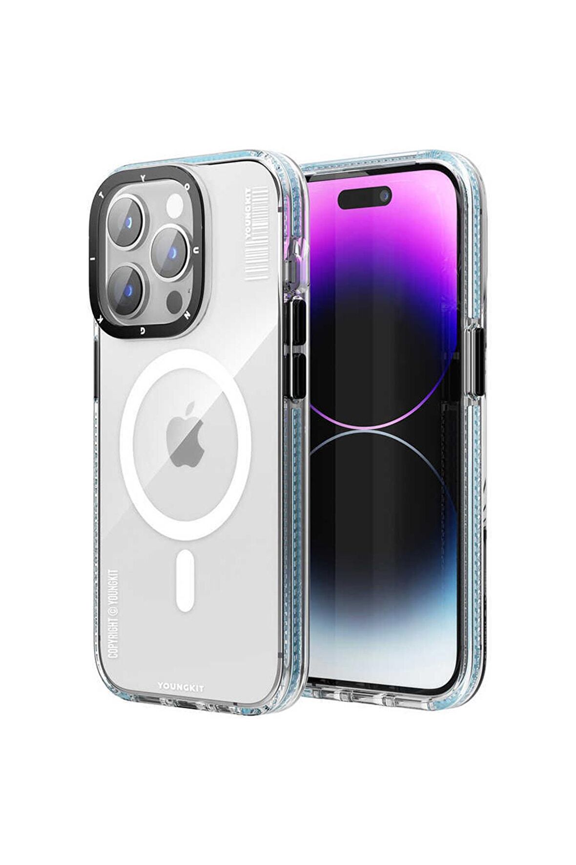 YoungKit iPhone 13 Pro Uyumlu Kılıf Magsafe Şarj Özellikli Youngkit Exquisite Serisi Kapak