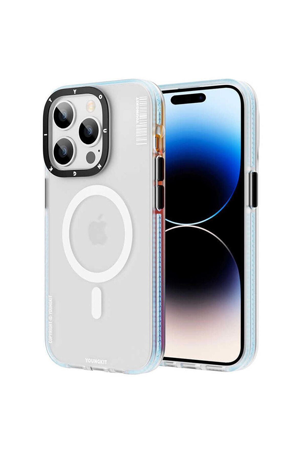 YoungKit iPhone 12 Pro Max Uyumlu Kılıf Magsafe Şarj Özellikli Youngkit Jane Sand Serisi Kapak