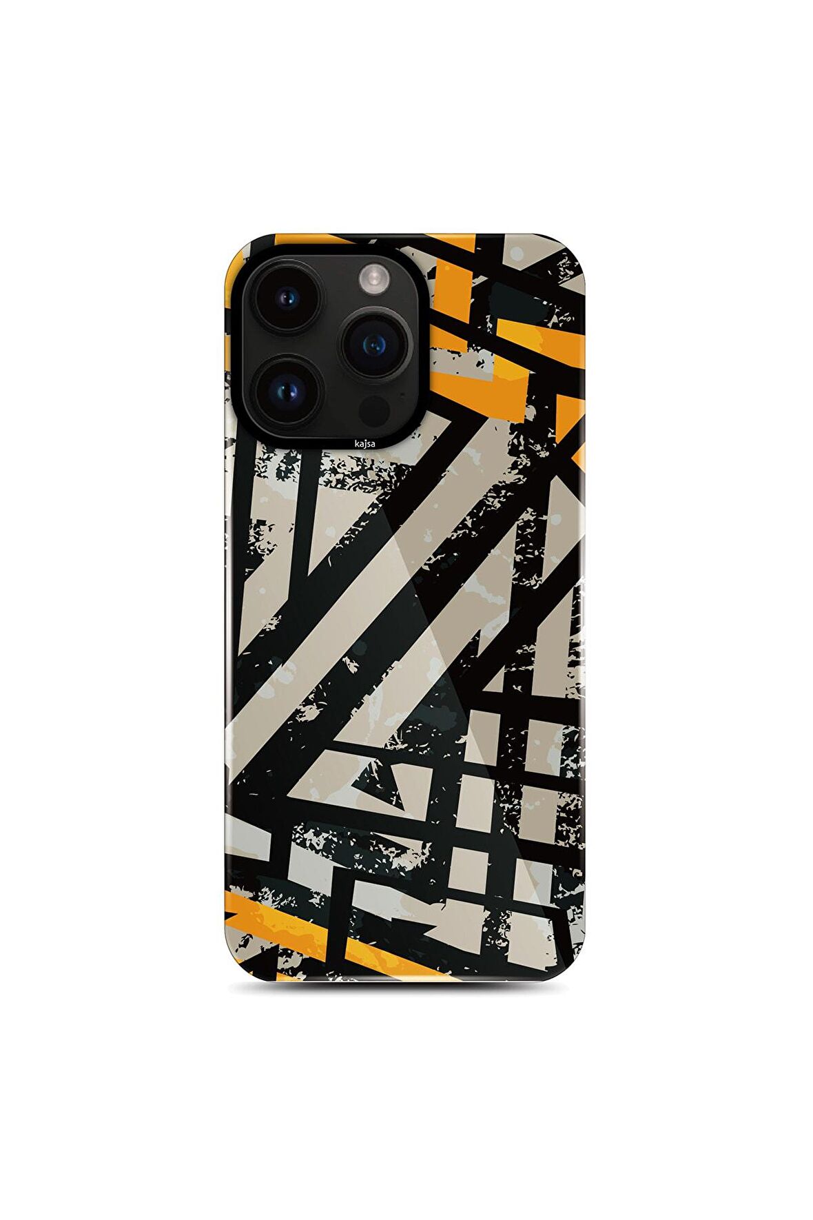 Kajsa iPhone 14 Pro Max Uyumlu Kılıf Hd Desenli Kajsa Shield Plus Grafiti Serisi Kapak