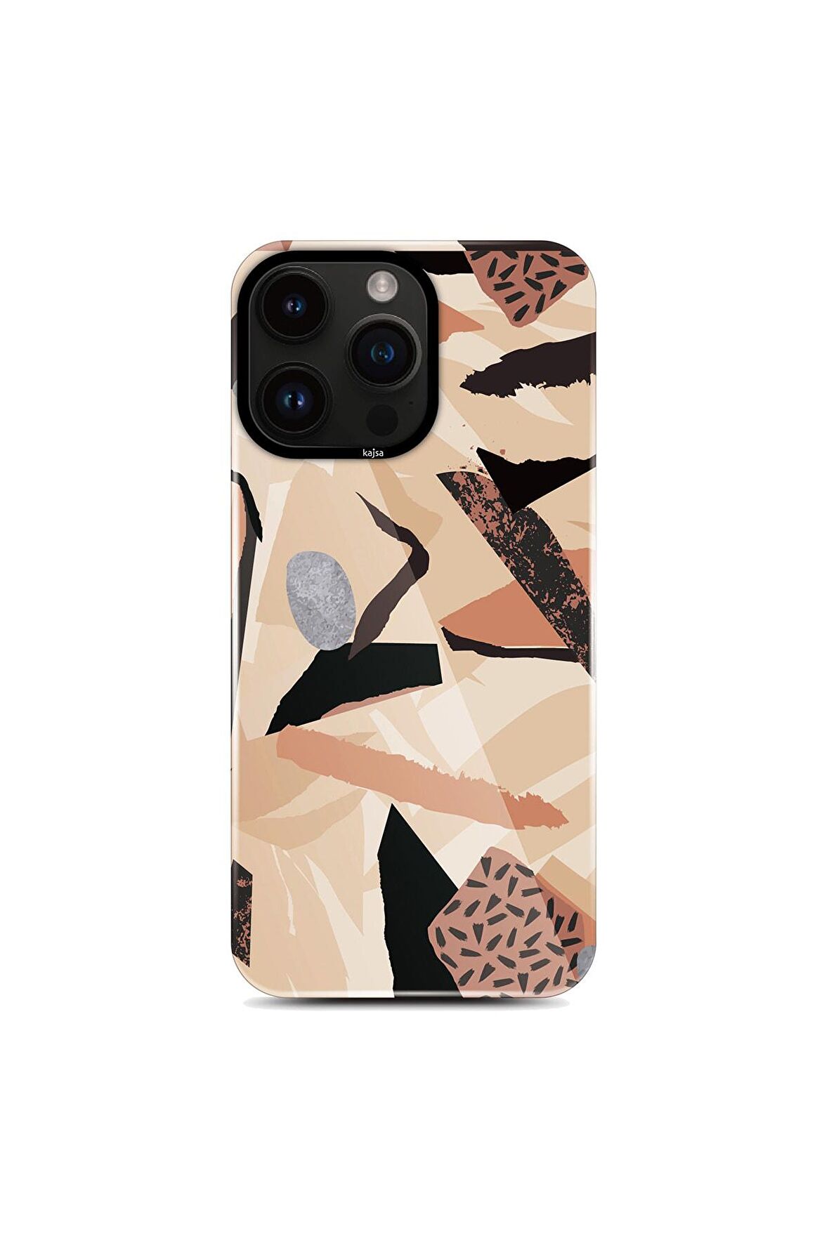 Kajsa iPhone 14 Pro Max Uyumlu Kılıf Hd Desenli Kajsa Shield Plus Flower Graphic Serisi Kapak