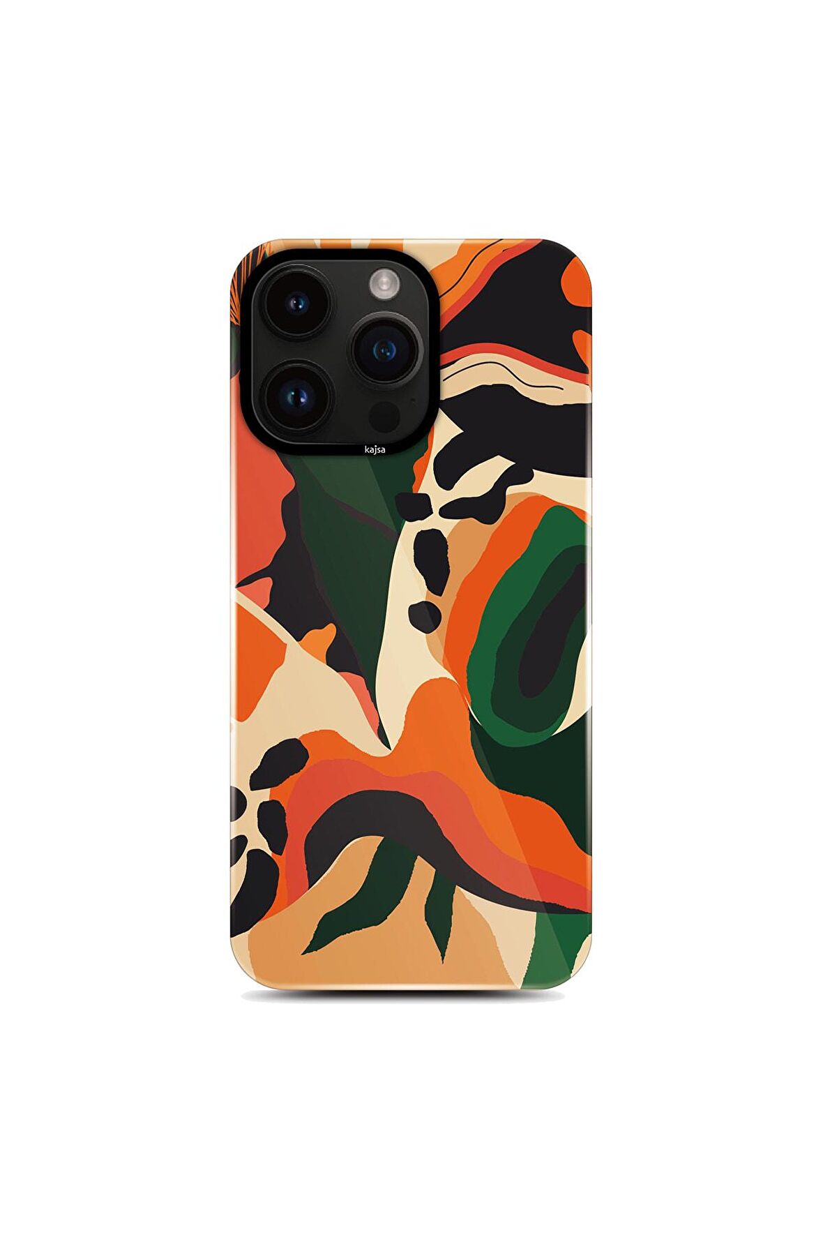 Kajsa iPhone 14 Pro Max Uyumlu Kılıf Hd Desenli Kajsa Shield Plus Flower Graphic Serisi Kapak