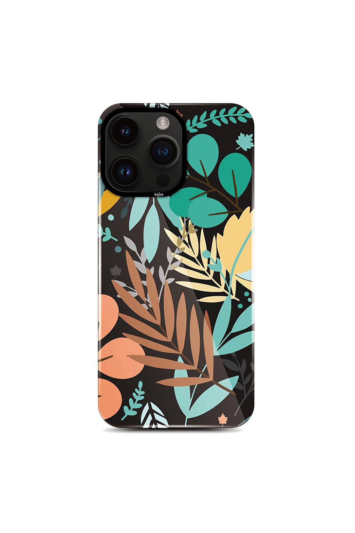 Kajsa iPhone 14 Pro Max Uyumlu Kılıf Hd Desenli Kajsa Shield Plus Flower Graphic Serisi Kapak