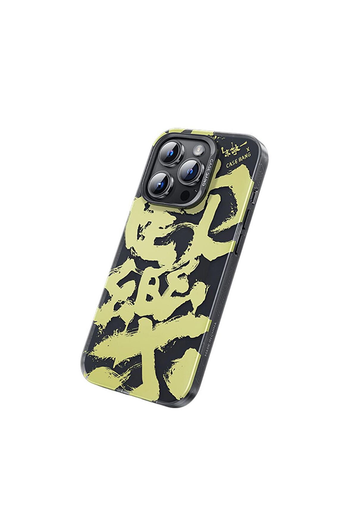 Benks iPhone 14 Pro Uyumlu Kılıf Magsafe Kablosuz Şarj Özellikli Benks Casebang Calligraphy Joy Kapak