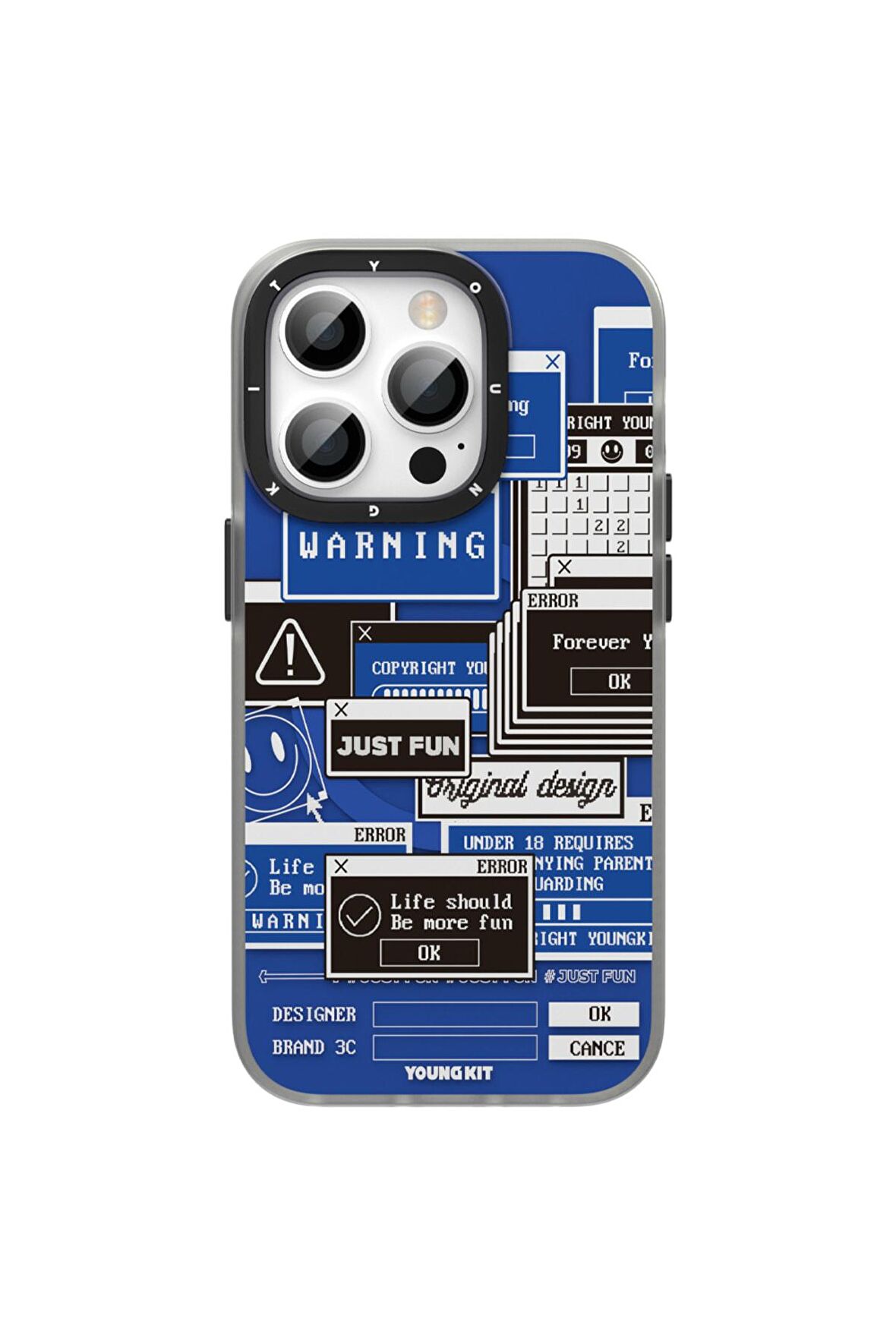 YoungKit iPhone 13 Pro Max Uyumlu Kılıf Magsafe Şarj Özellikli Youngkit Code Case Serisi Kapak