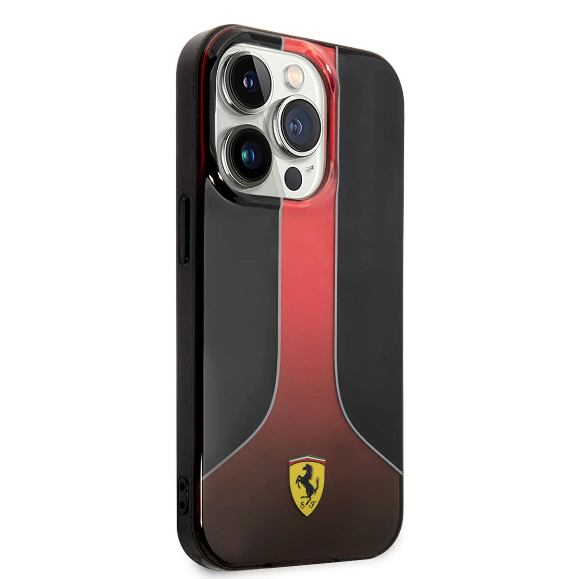 iPhone 14 Pro Max Uyumlu Kılıf Ferrari Gradient Baskılı Dizayn Kapak