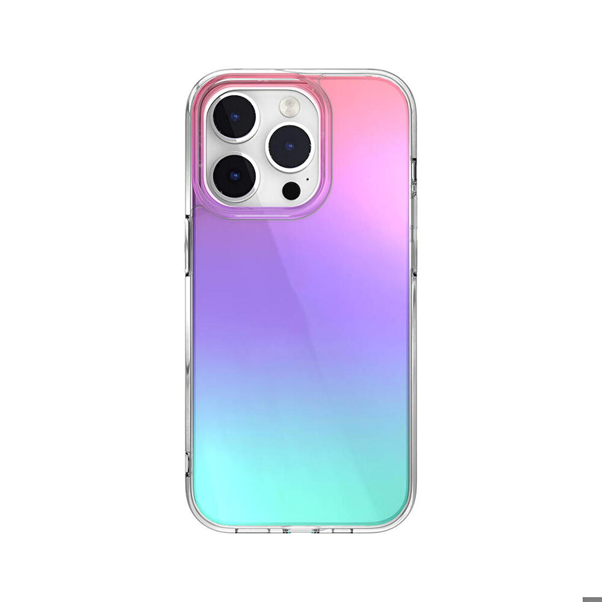 iPhone 14 Pro Uyumlu Kılıf Renk Geçişli Kenarları Şeffaf Lisanslı Switcheasy Crush Plus Starlight