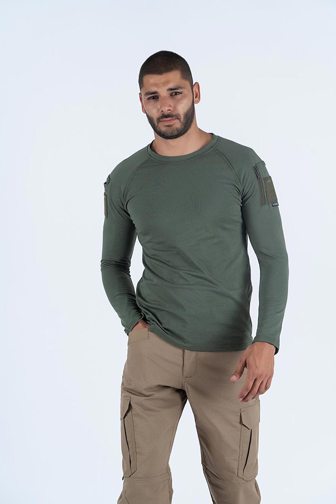 T-SHIRT TACTICAL U.KOL PİKE - 801