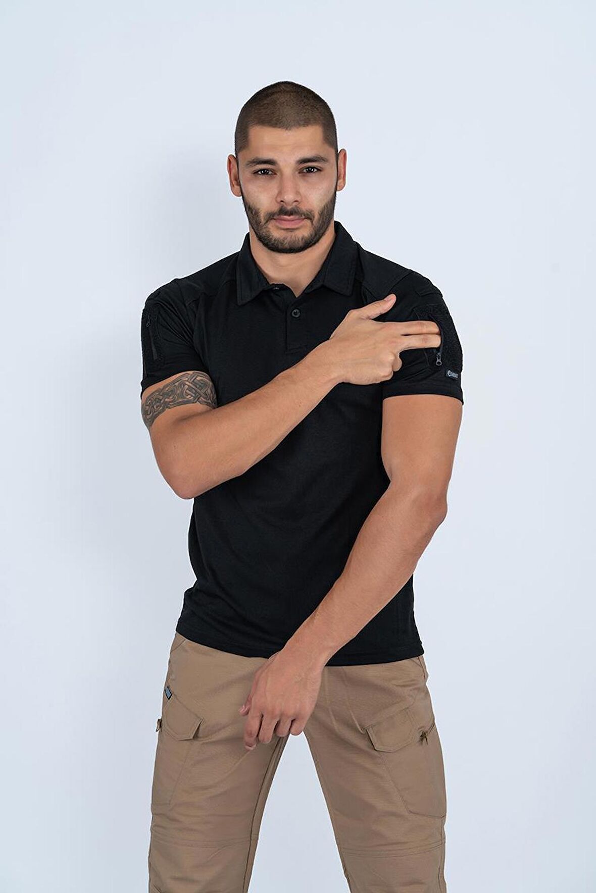 t-shirt TACTICAL K.KOL PİKE - 802