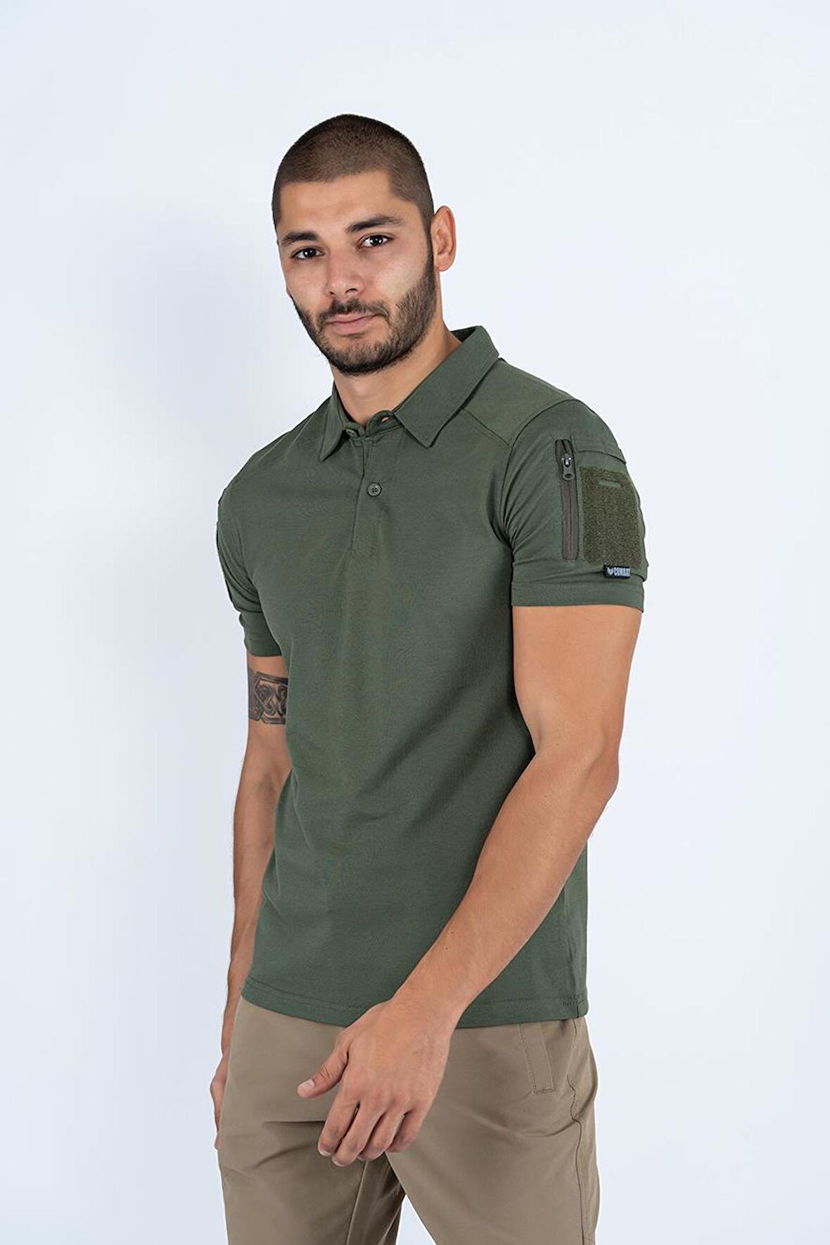 T-SHIRT TACTICAL K.KOL PİKE - 802