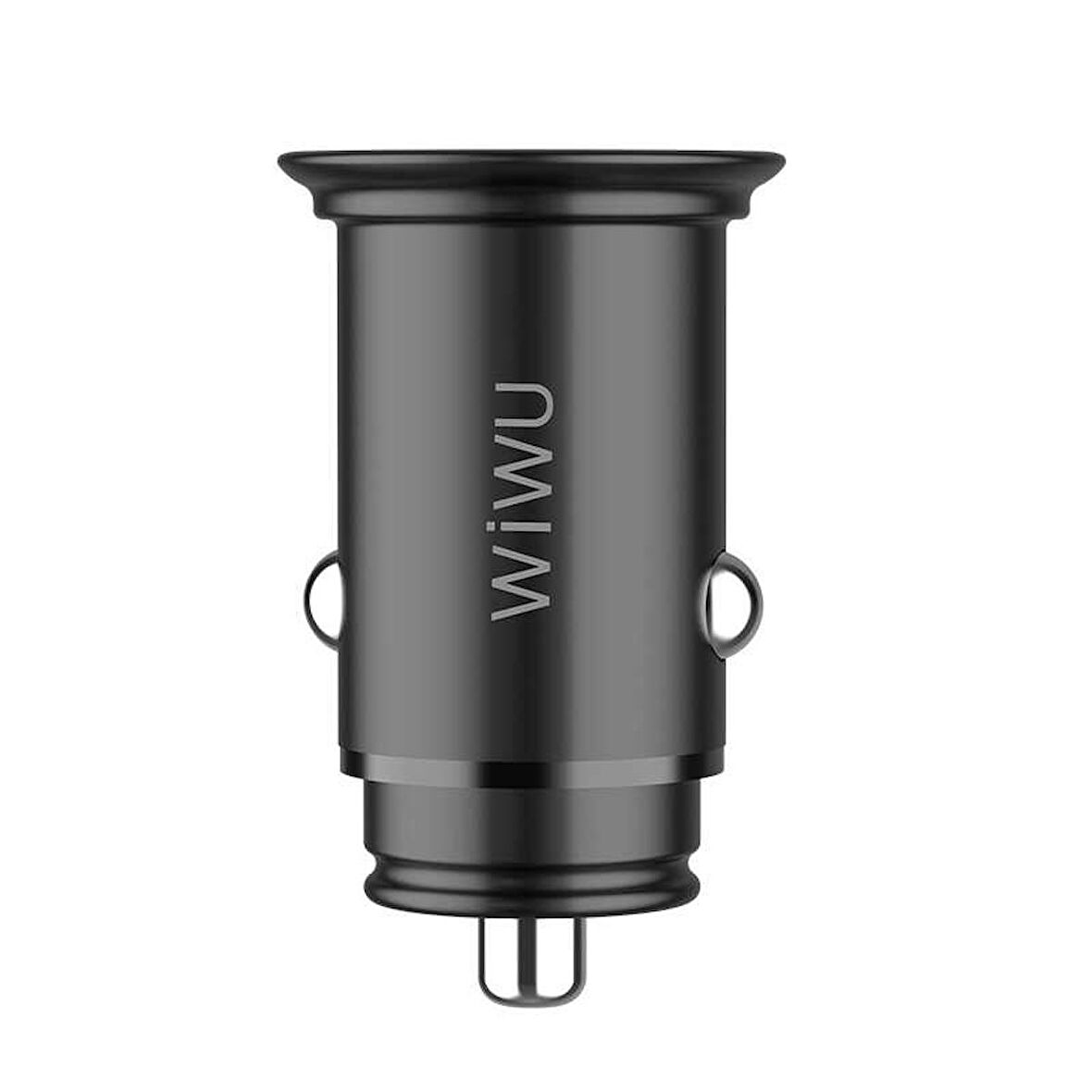 Wiwu King Kong PC400 Dual Type-C PD Araç Şarj Cihazı 40W Hızlı Şarj Aleti Çakmaklık Tipi