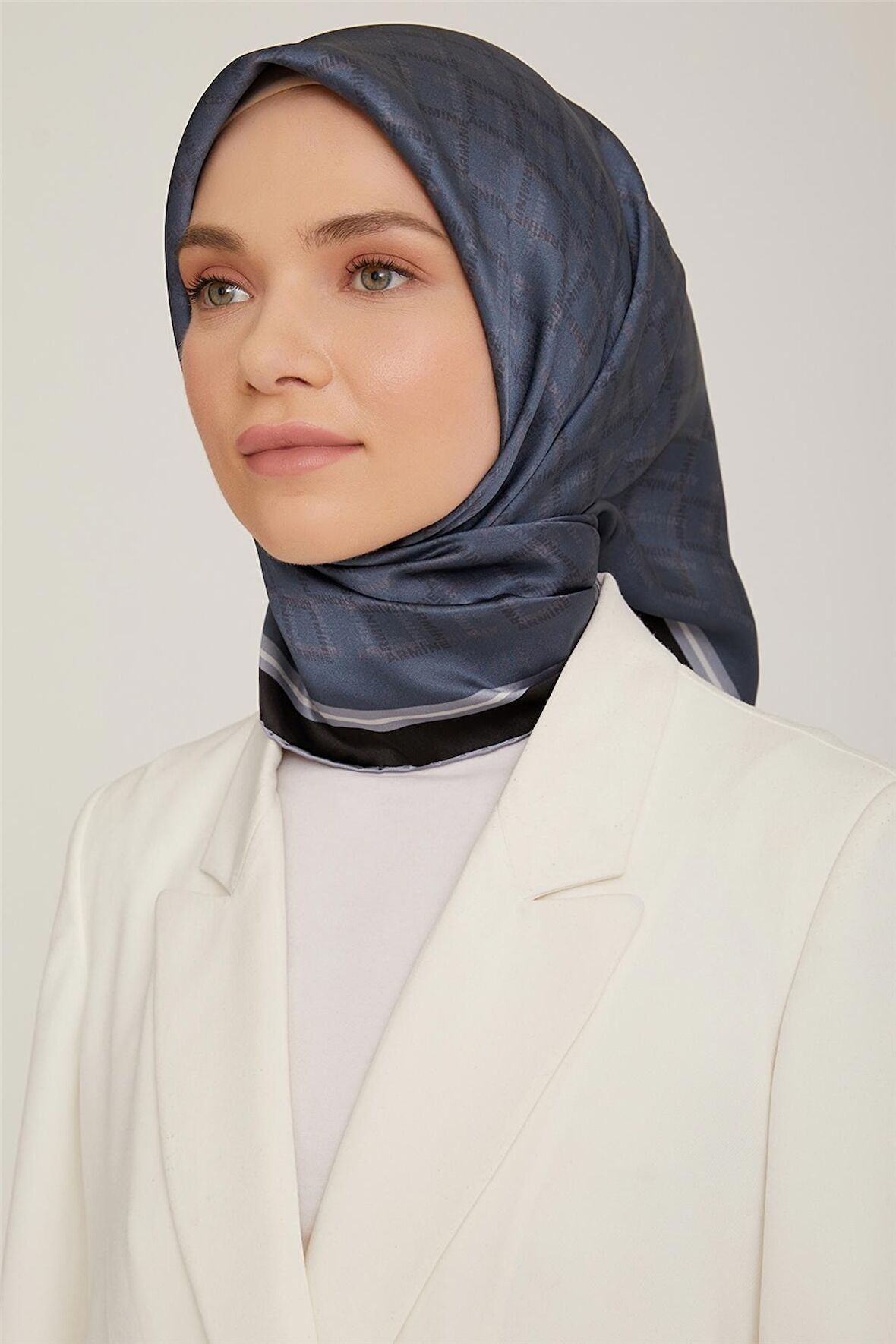 Armine Twill İpek Eşarp 22Ka8832 34