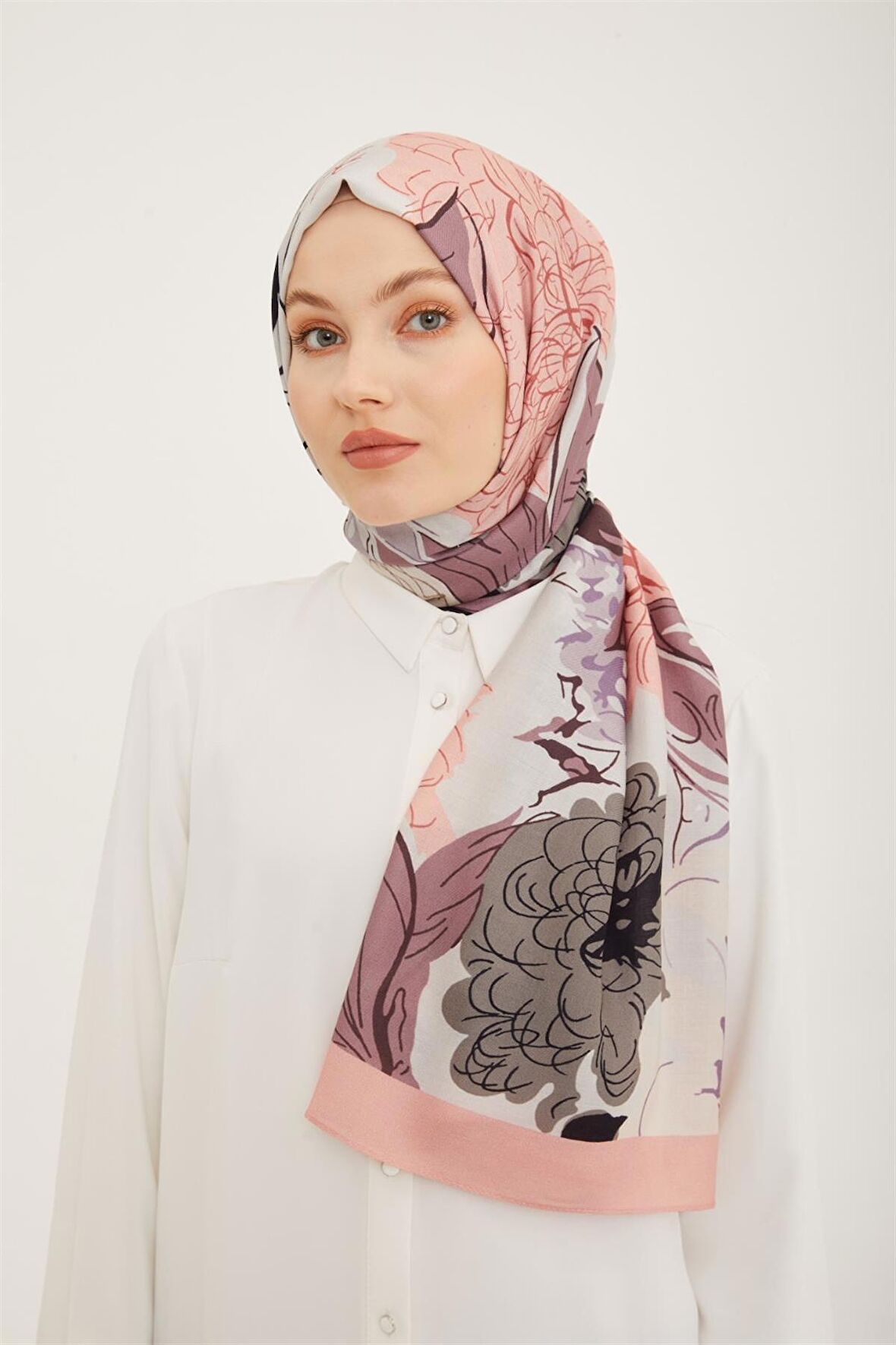 Armine Trend Batik Desen 077-046 Şal-14