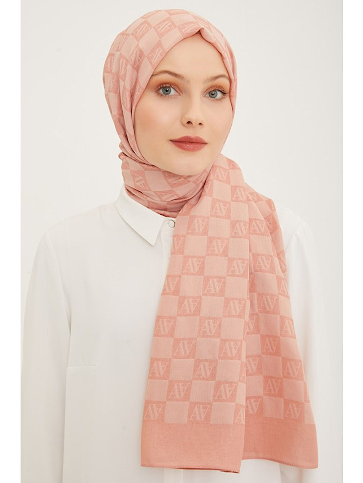 Trend Ultra Light A Logolu Şal  -4127