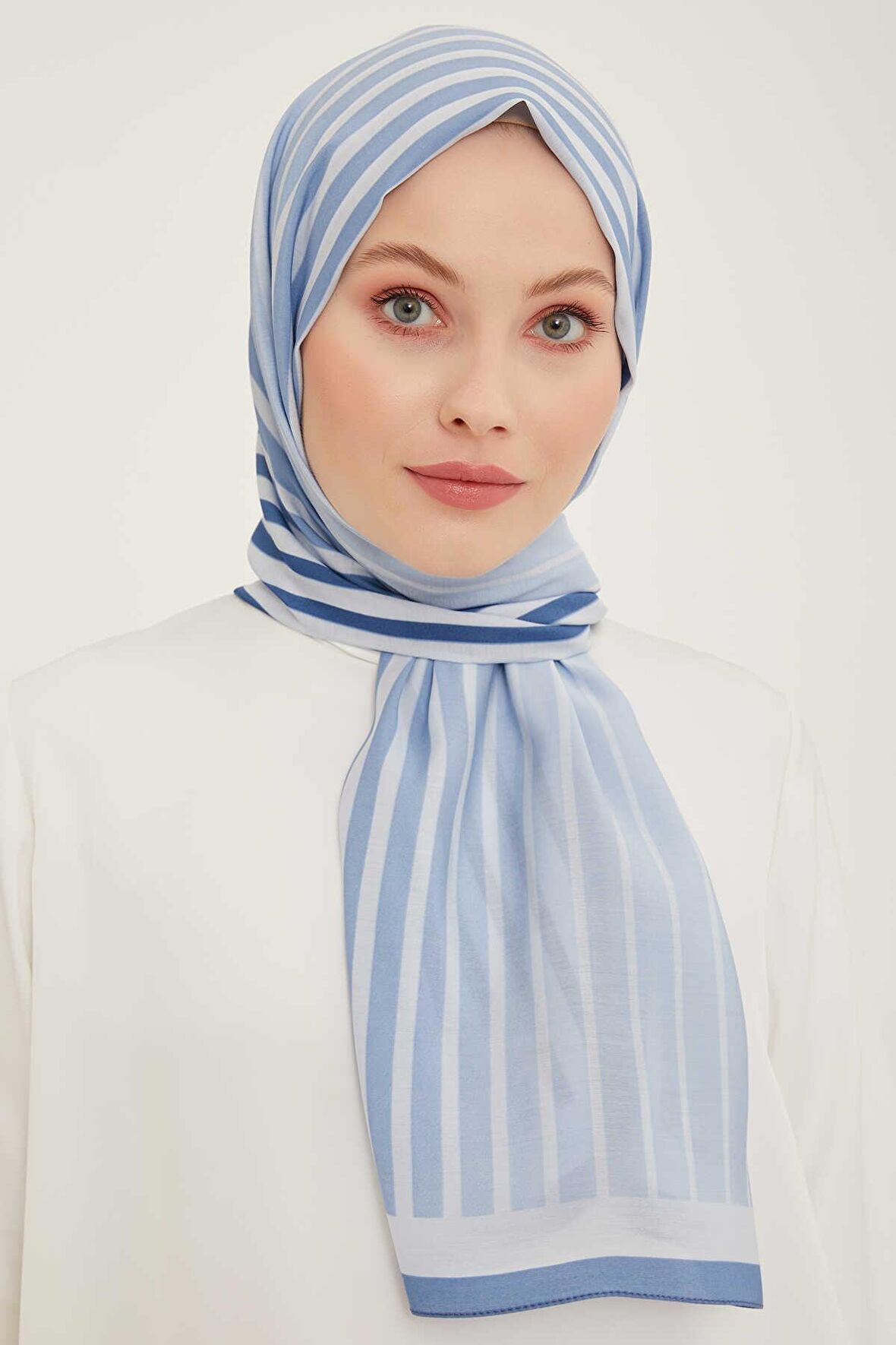Armine Trend Çizgi Desen Modal Şal 5746-09