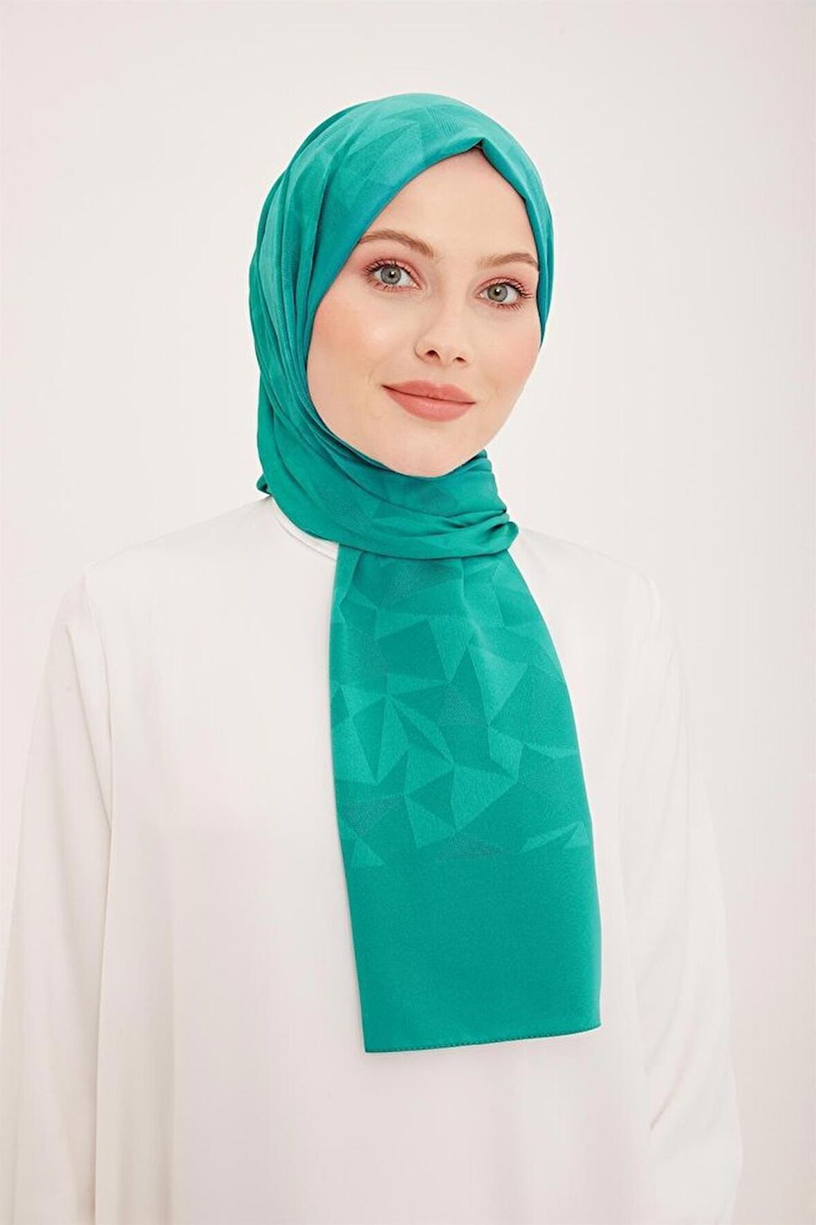 Trend Capri Şal - 7 - Petrol Yeşili 07