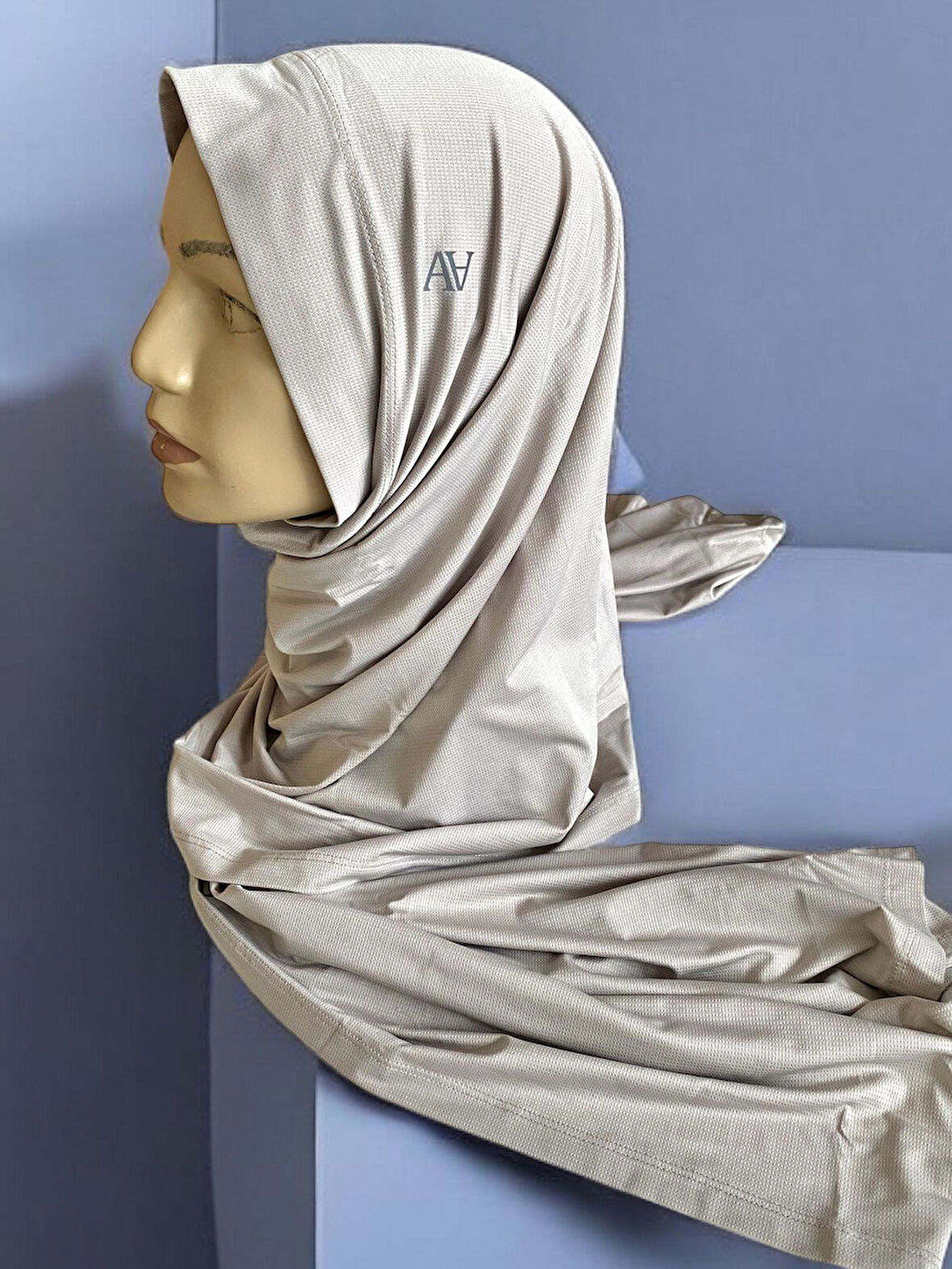 Armine Düz Sport Şal ORT501 - Taş 41259