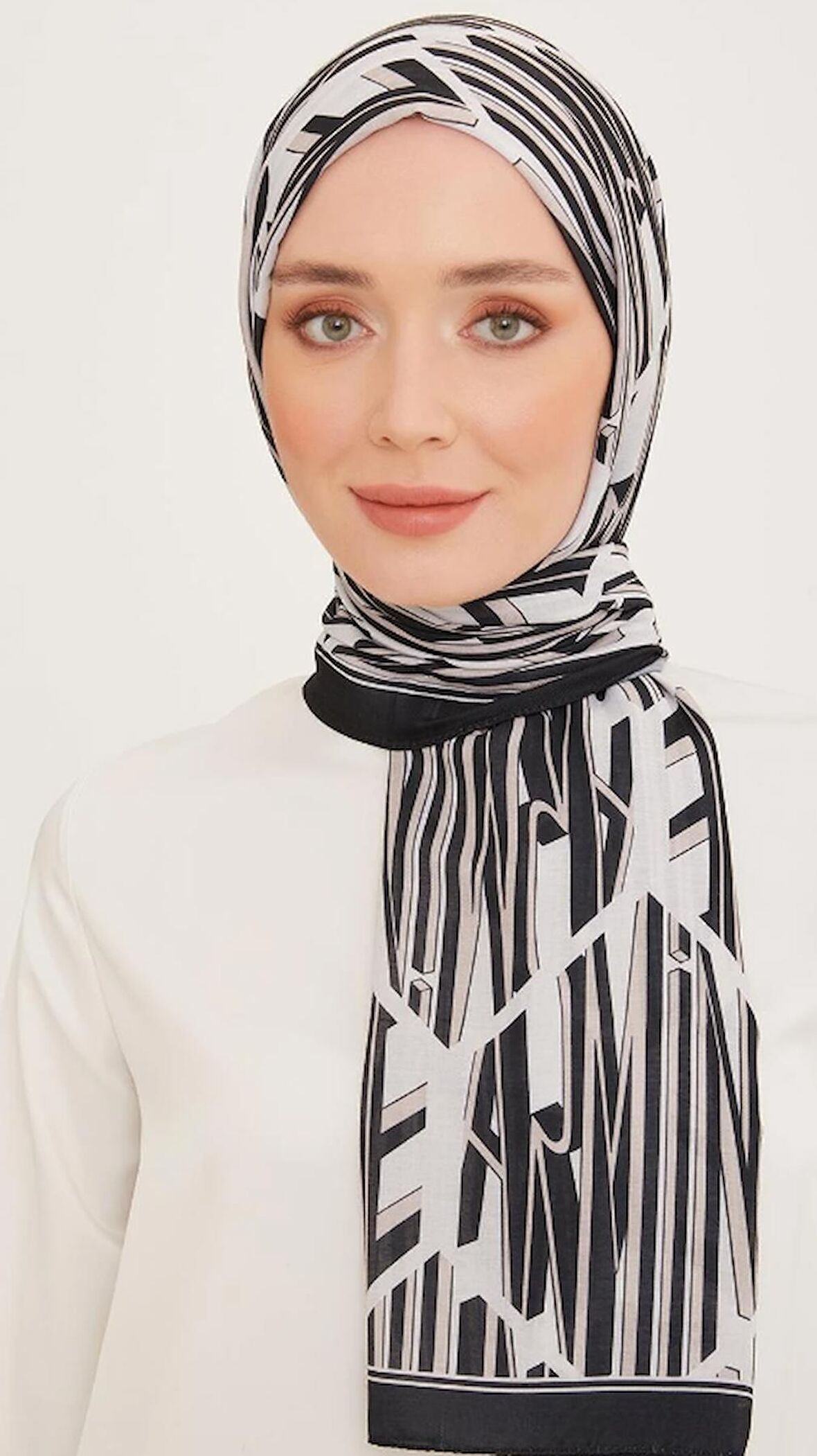 Armine Trend Siyah Karma Desen 10005-12