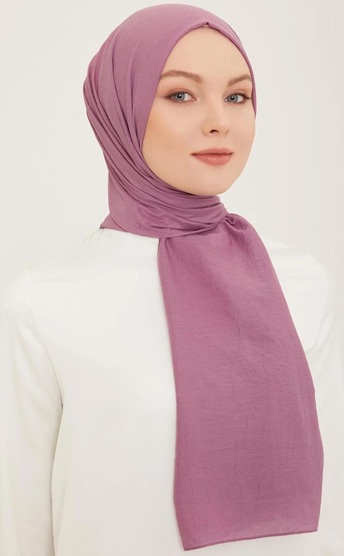 Armine Trend Naturel Soft Şal 07 Lila Düz Renk