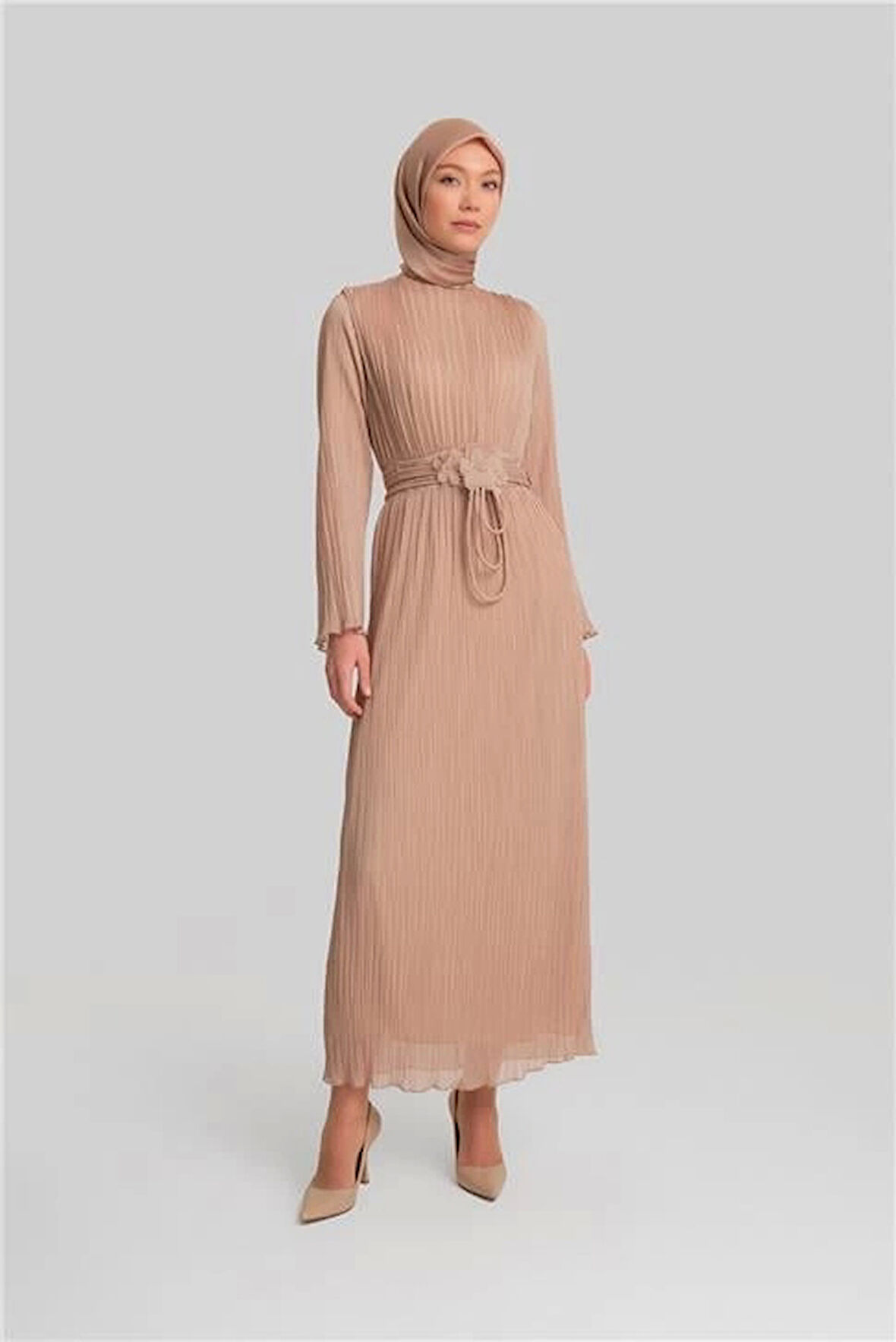 Armine Piliseli Parlak Elbise 24Y9814 Aytaşı