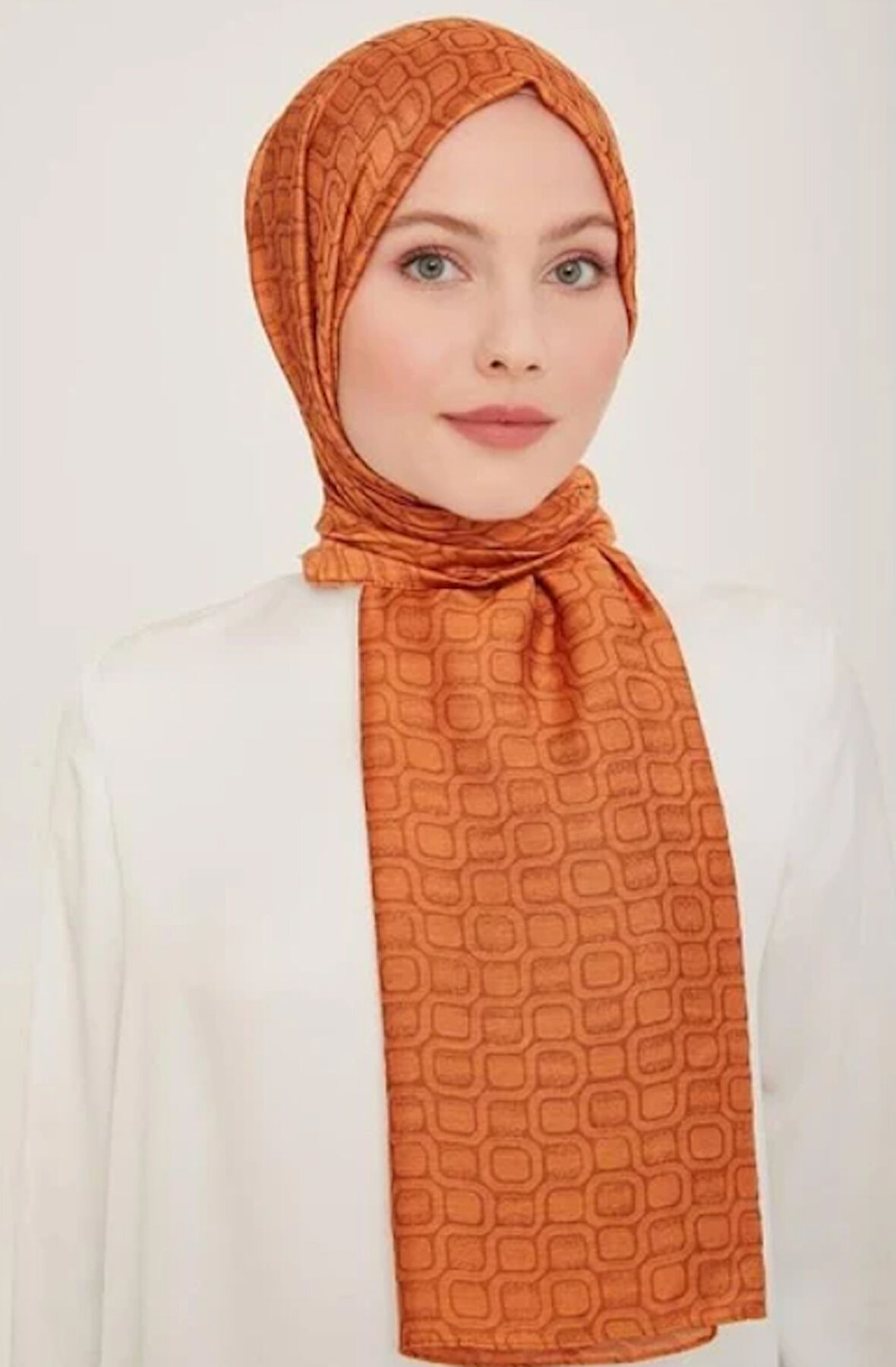 Armine Trend Dama Şal 2 -1131 Turuncu