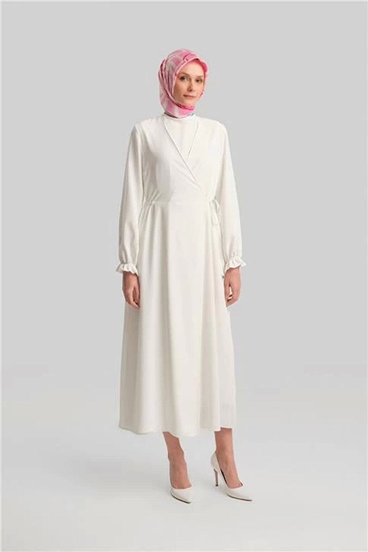 Armine Anvelop Elbise Ort9230 Ekru
