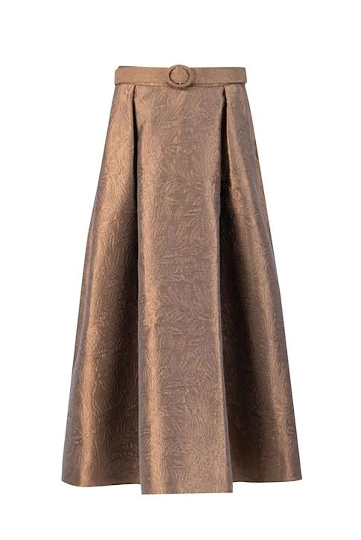 Armine Jakarlı Kabarık Etek 24K1700 Bronz