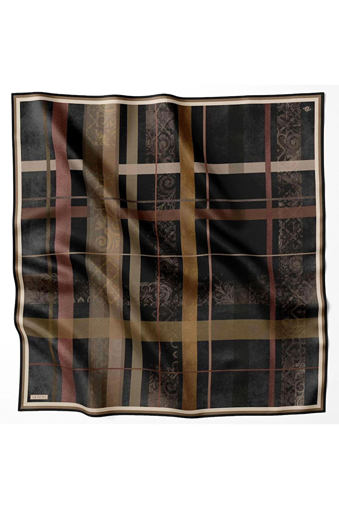 Dj Saf İpek Eşarp (S) (Nostalji Sura)  9023D