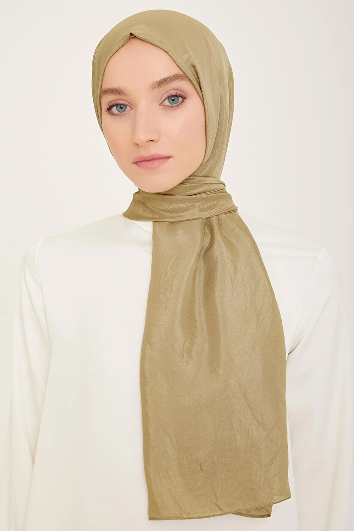 Belli Fresh Berlin Şal 21 Çağla Yeşili Tek Renk 49961