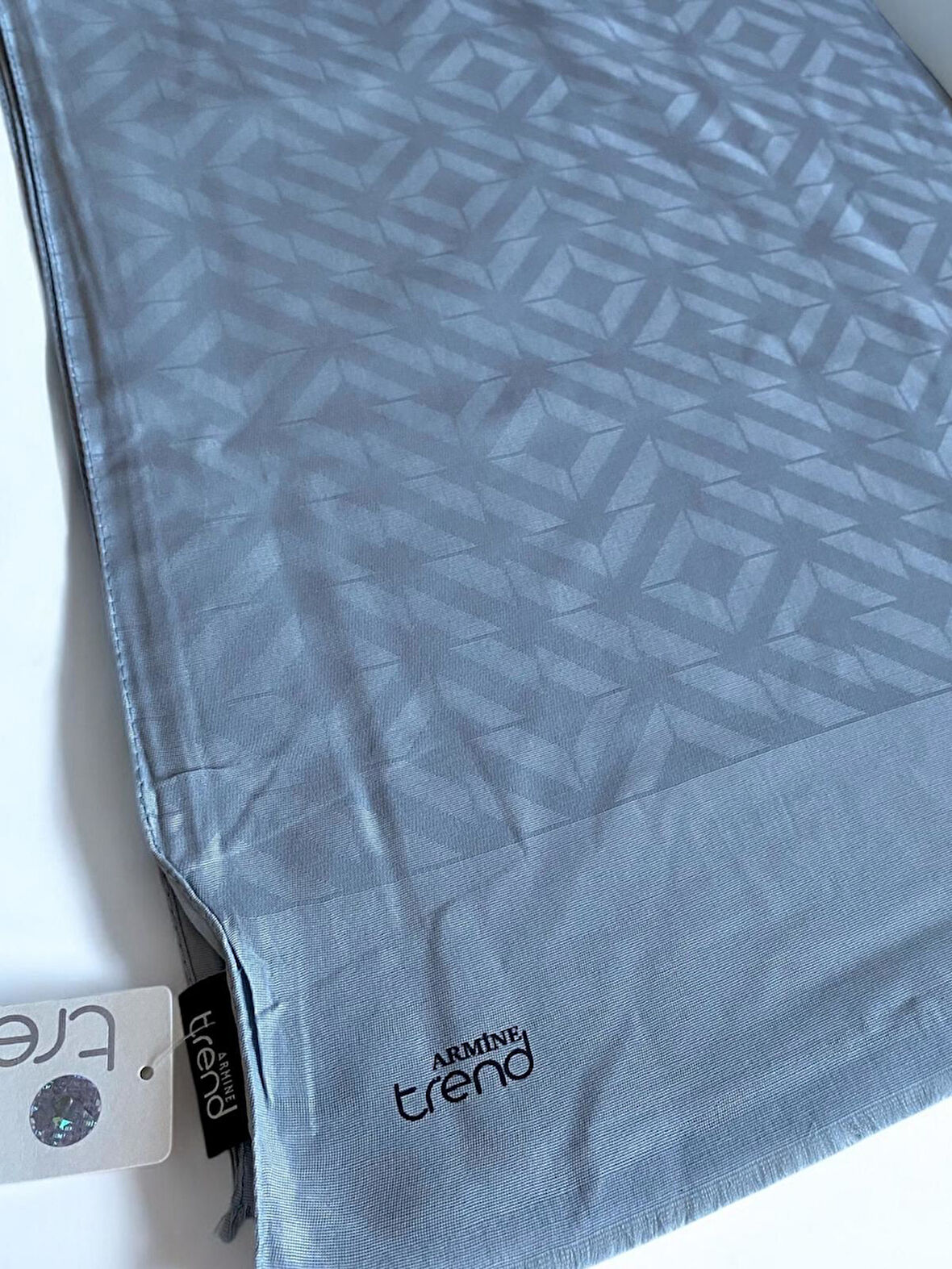 Armine Trend Pera Şal 1-4880 Gri