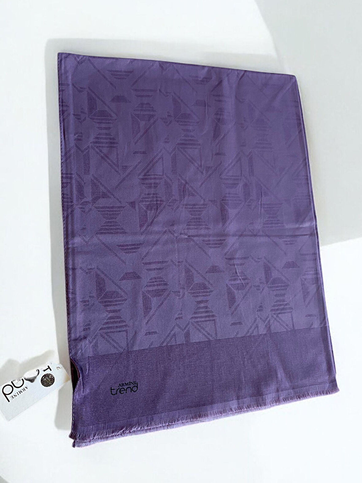 Armine Trend Pera Şal 2-4865 Mor