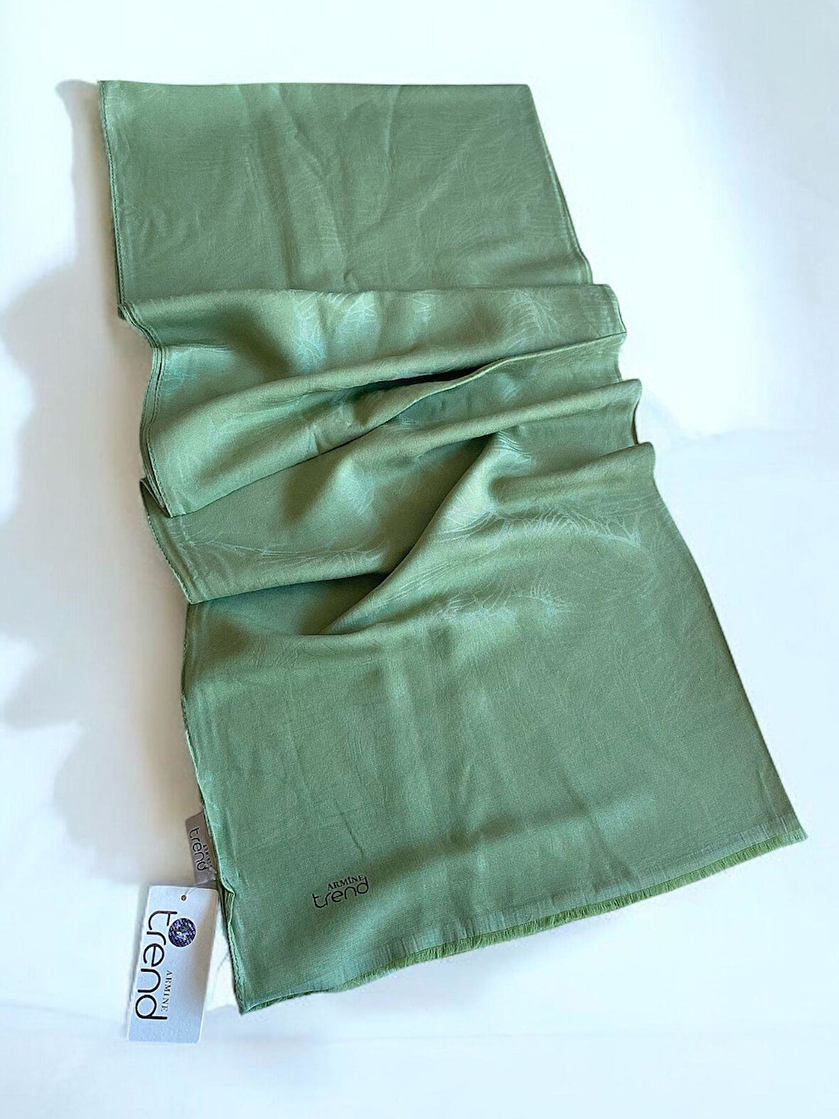 Armine Trend Pera Şal 3-4875 Yeşil 