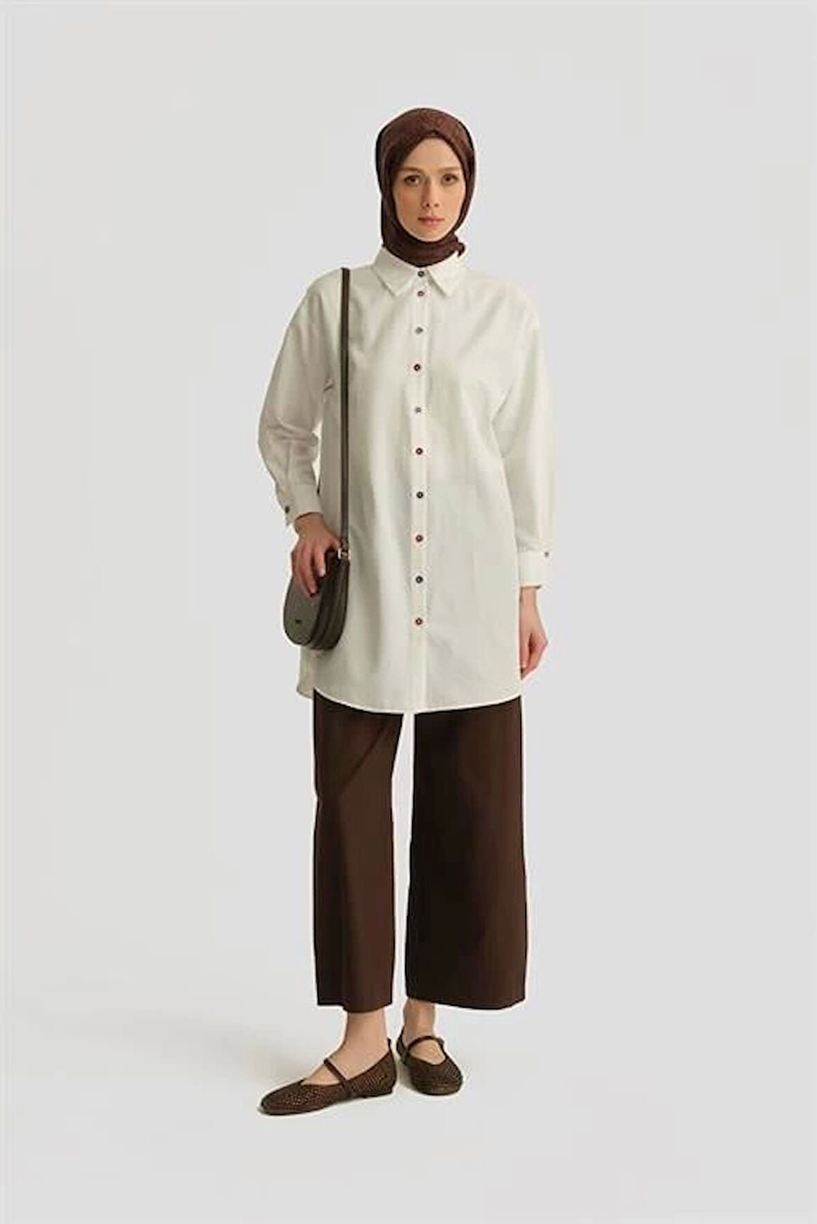 Armine Trend Tunik 24YT447 Ekru