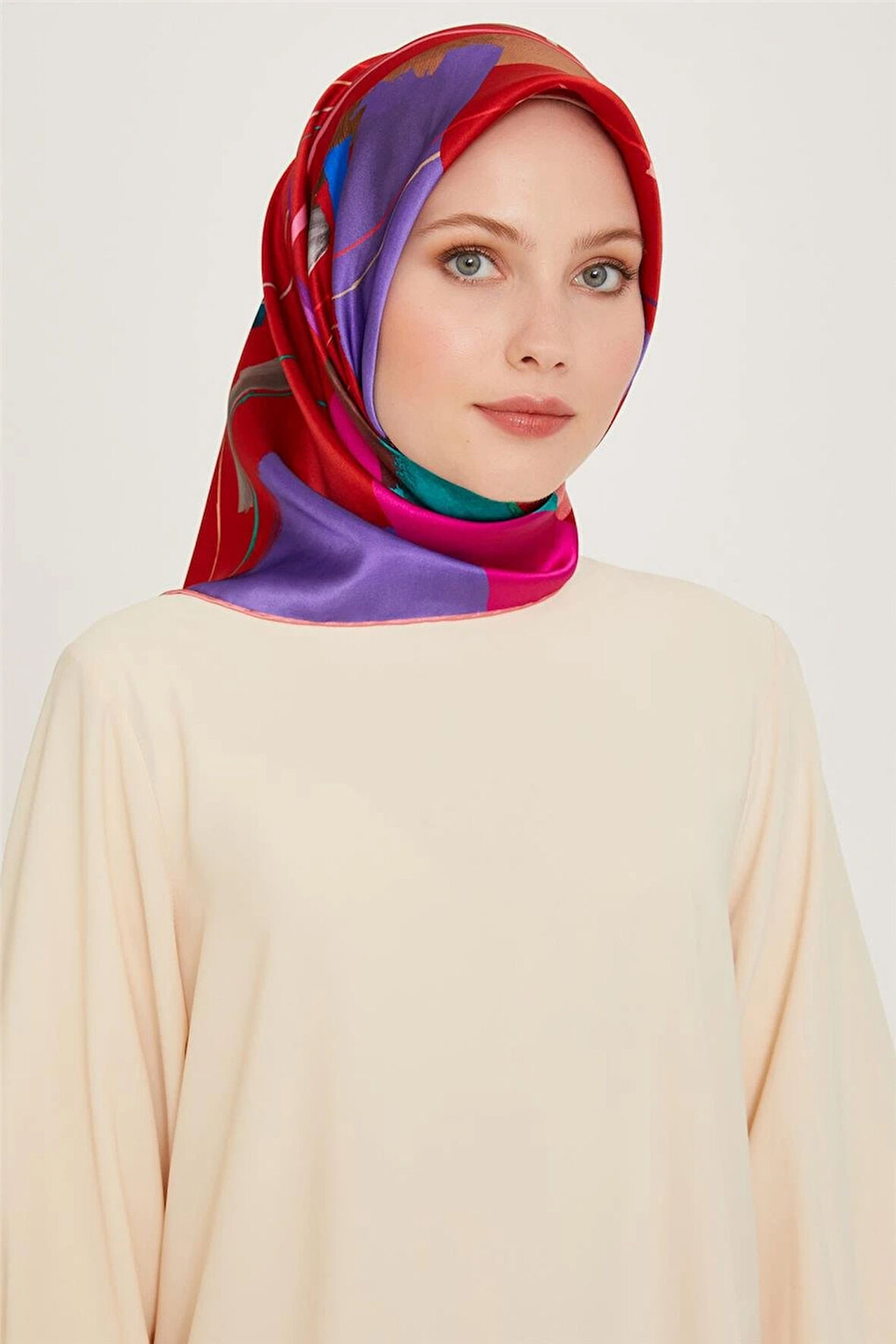 DJ SAF İPEK EŞARP 9241D (S) ( SURA)