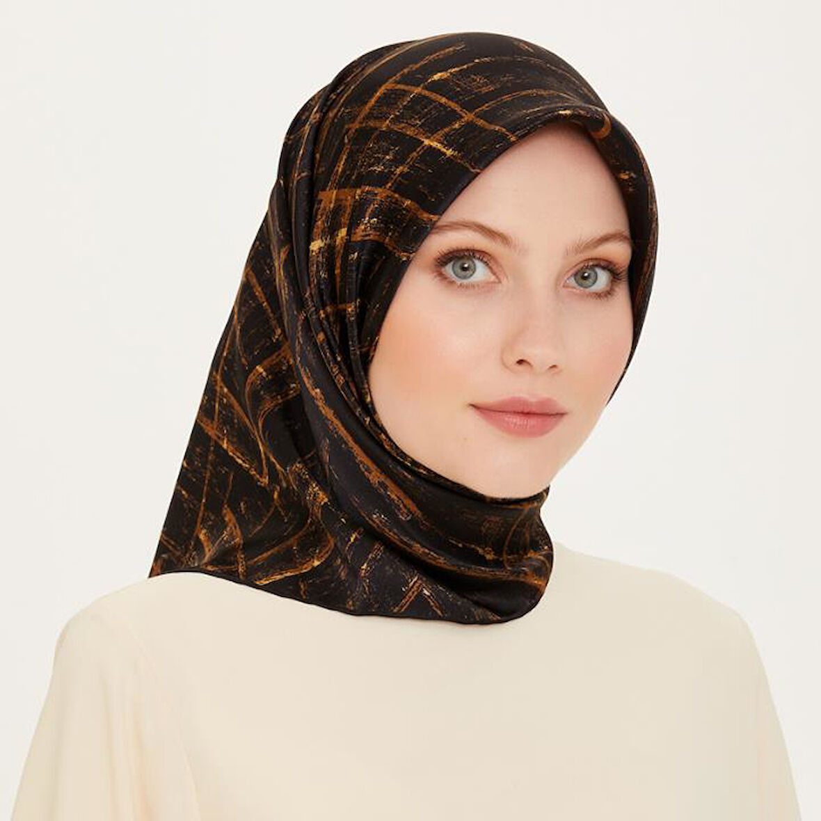 Armine E24KA9258D0202 Dj Saf İpek Eşarp 9258D (T)