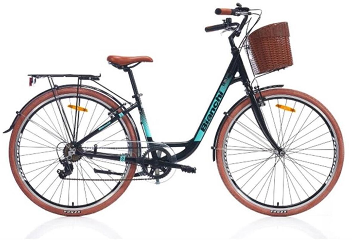 BIANCHI C281 KADIN ŞEHİR BİSİKLETİ 420H V 28 JANT 7 VİTES AQUA CELESTE YS7366 GLOSSY