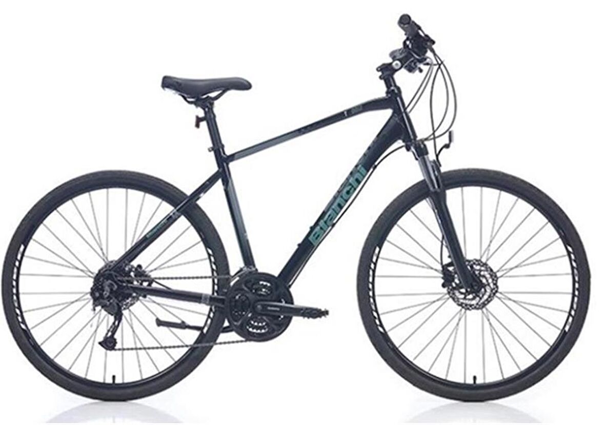 BIANCHI T0012FS ERKEK ŞEHİR BİSİKLETİ 510H HD 28 JANT 27 VİTES SİYAH CELESTE YS728