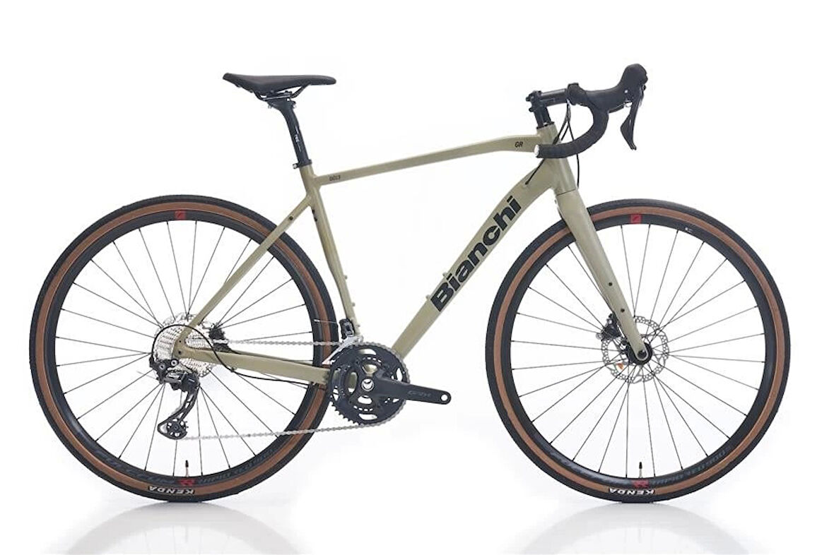 BIANCHI GR0013 GRAVEL YOL BİSİKLETİ 500H HD 28 JANT 22 VİTES CEMENT BLACK