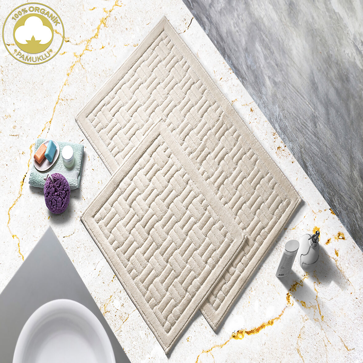 Alanur Domino Cotton 2 Li Paspas Eskitme