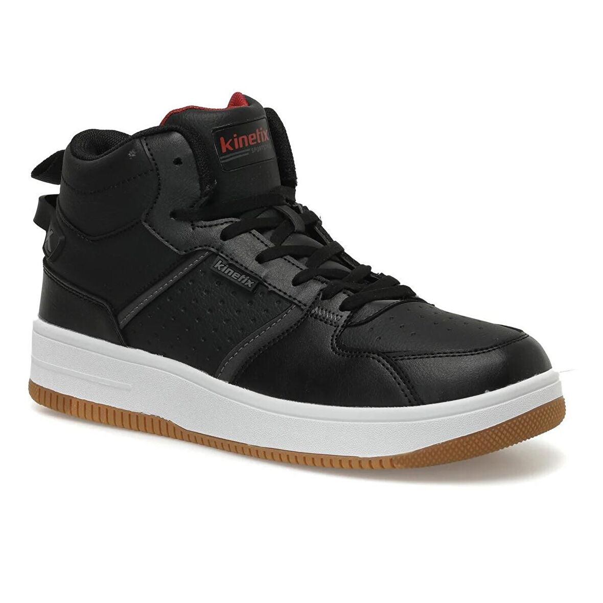 KINETIX 3W ENNER PU HI 3PR ERKEK SPOR AYAKKABI SIYAH_GRI 40-45 Siyah-Gri