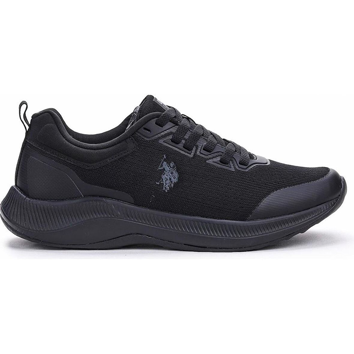 U.S.POLO ASSN TURBO 3PR SİYAH SİYAH COMFORT CASUAL ANATOMİK GÜNLÜK SPOR AYAKKABISI