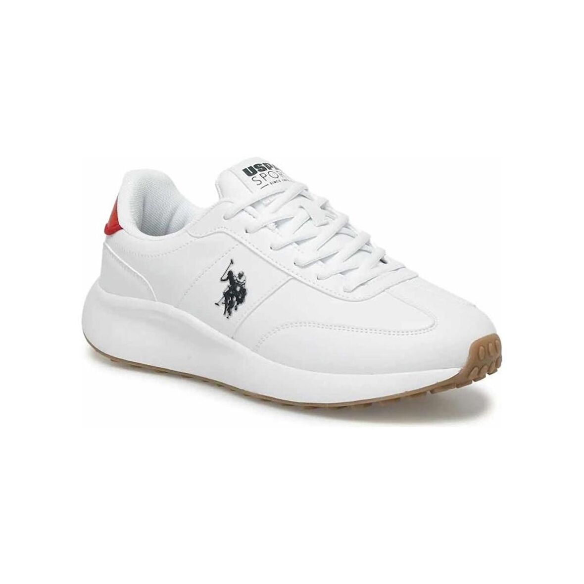 U.S.POLO ASSN REMUS 3PR BEYAZ COMFORT CASUAL ANATOMİK GÜNLÜK SPOR AYAKKABI