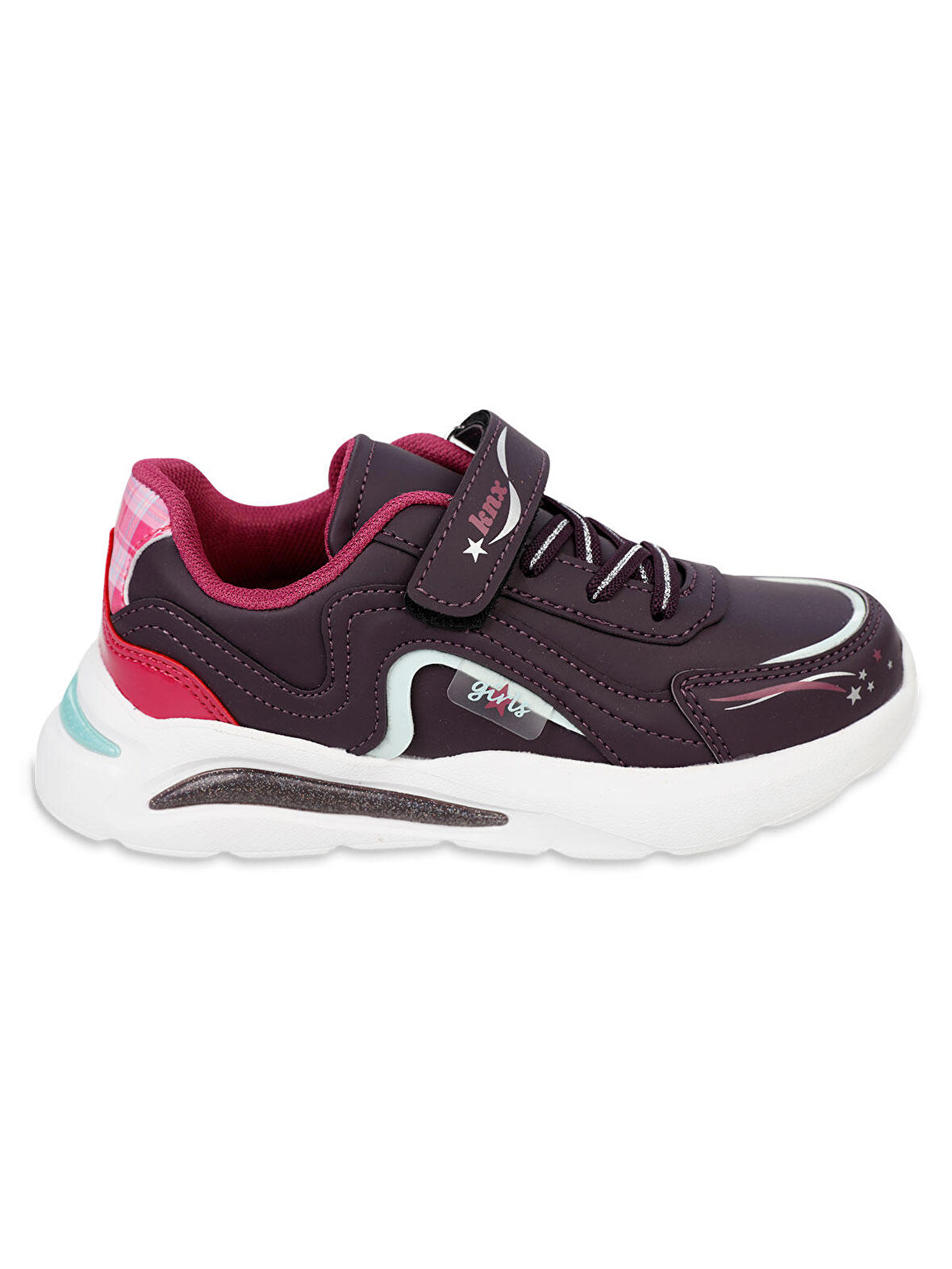 Kinetix Kız Çocuk Spor Ayakkabı 31-35 Numara Bordo