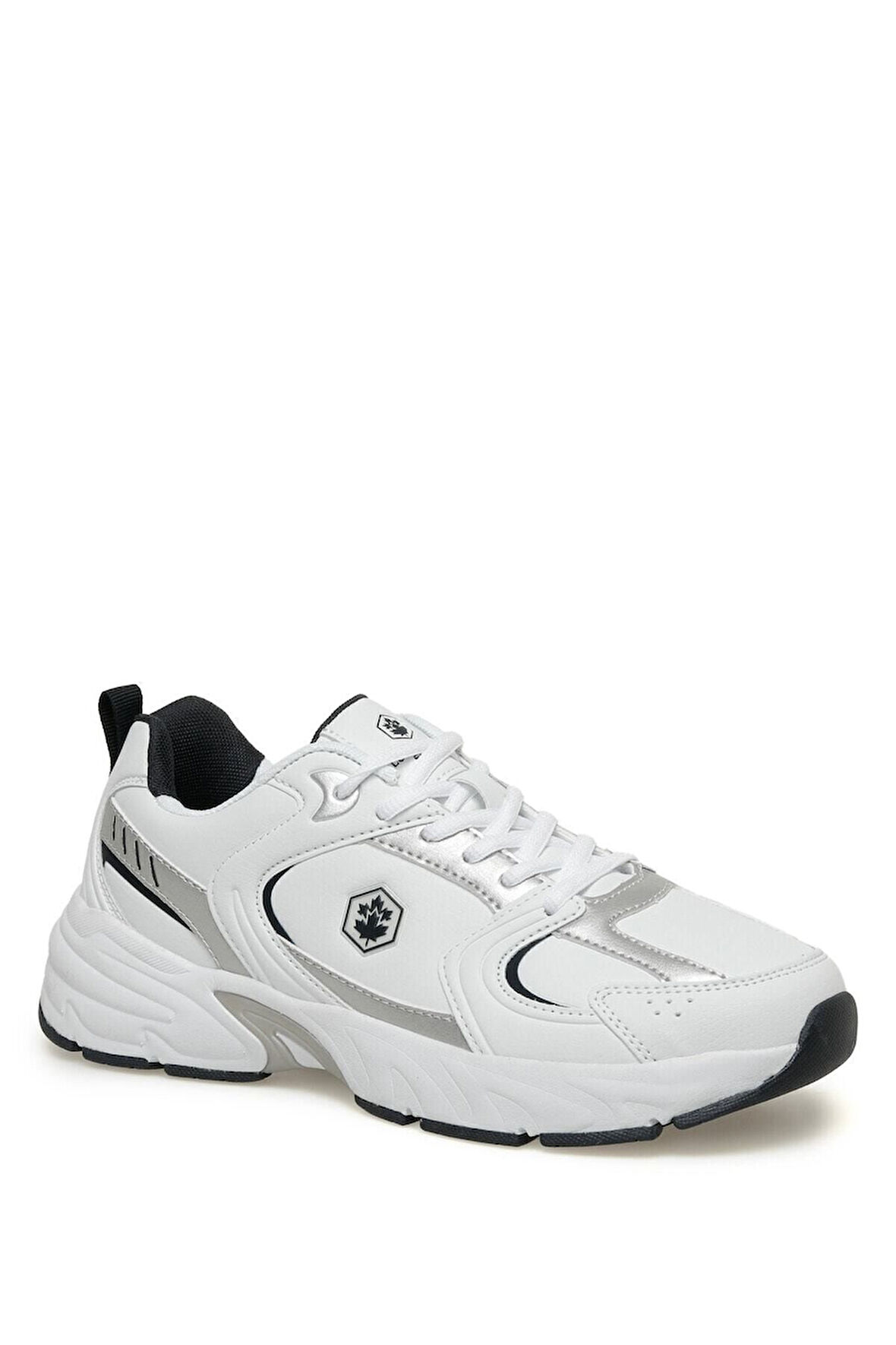 Lumberjack Pol Pu 102015968 Unisex Beyaz Günlük Yürüyüş Koşu Sneaker Spor Ayakkabı