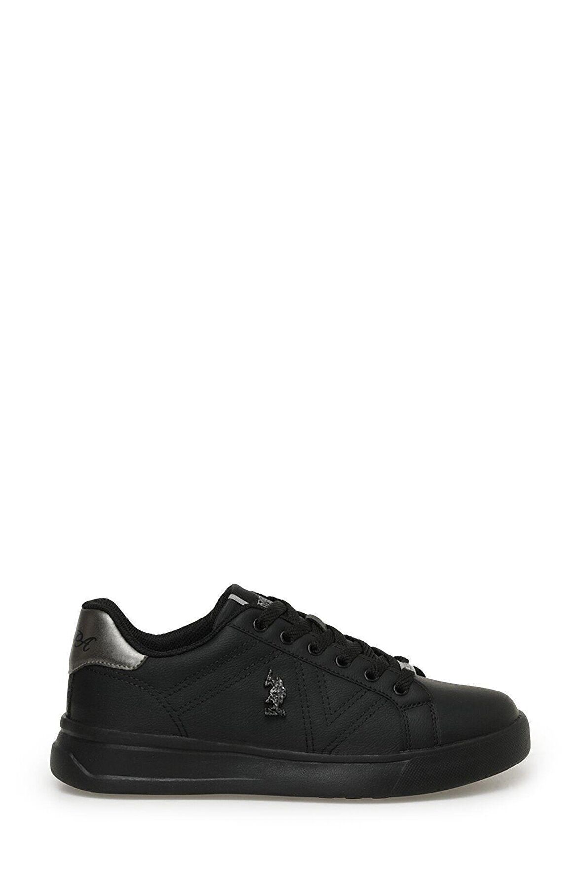 U.S. Polo Assn. EXTRA 3PR Kadın  Siyah Sneaker
