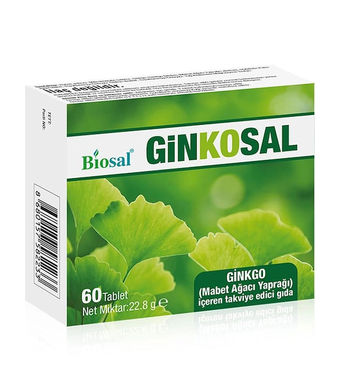 biosal ginkosal gingko içeren takviye edici gıda